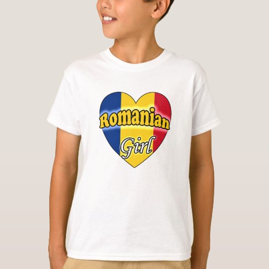 Roemeens meisje t-shirt (Voorkant)