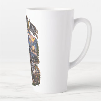 Roemeens ontwerp latte mok