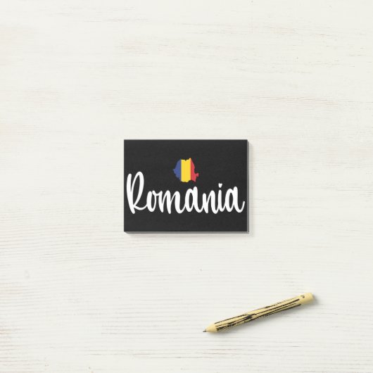 Roemeens Roemeens Post-it® Notes (Op bureau)
