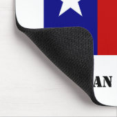 Roemeens Texan Pride White Mousepad Muismat (Hoek)