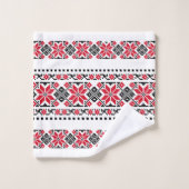 Roemeens traditioneel motif "De sterren" Bad Handdoek (Wasdoekje)