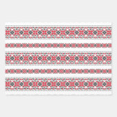 Roemeens traditioneel motif "De sterren" Inpakpapier Vel (Voorkant 2)