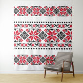 Roemeens traditioneel motif "De sterren" Wandkleed (In situ)