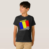 Roemeens voetbalteam t-shirt (Voorkant volledig)