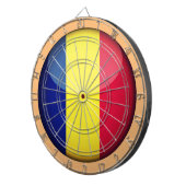 Roemeense dartboardspelletjes /Rustisch Dartbord (Voorkant Rechts)