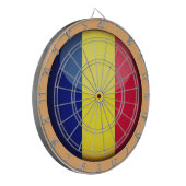 Roemeense dartboardspelletjes /Rustisch Dartbord (Voorkant Links)