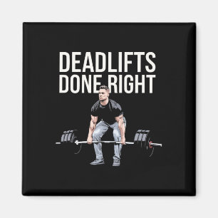 Roemeense Deadlift Bodybuilding Fitness Workout Gy Magneet