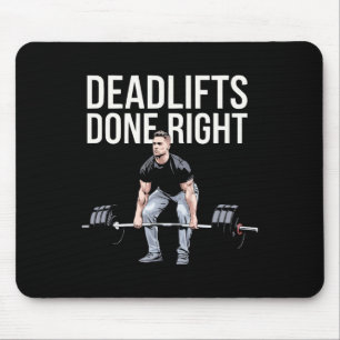 Roemeense Deadlift Bodybuilding Fitness Workout Gy Muismat