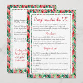 Roemeense diaspora in DE, Uitnodiging voor Masa de (Voorkant / Achterkant)