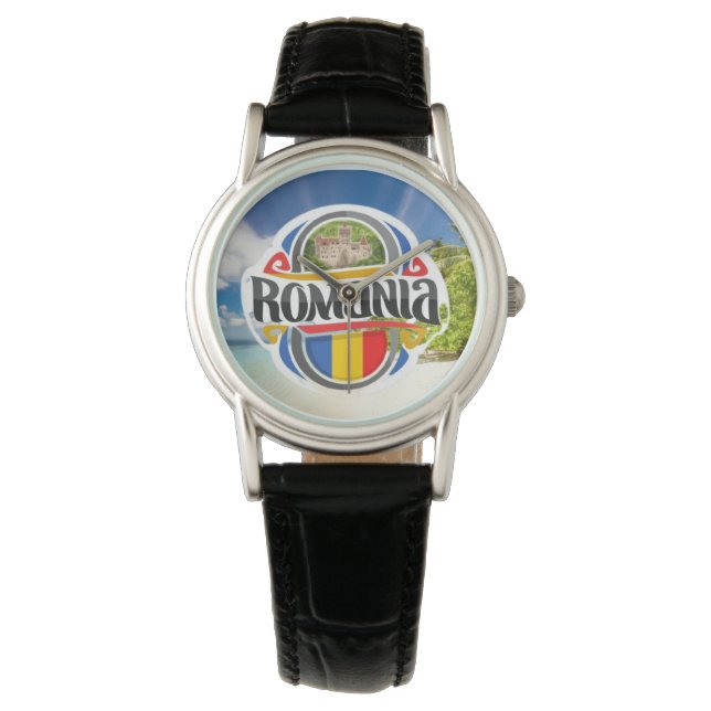 Roemeense doornhaaienvrouwen horloge (Voorkant)
