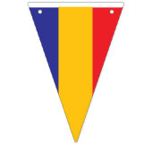 Roemeense Feest Driekleurige Vlag Vlaggetjes (Derde vlag)