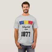 Roemeense feestdag voor de onafhankelijkheid van d t-shirt (Voorkant volledig)