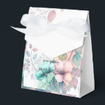 roemeense florale welvaartsdoos bedankdoosjes<br><div class="desc">Zacht floreel patroon</div>