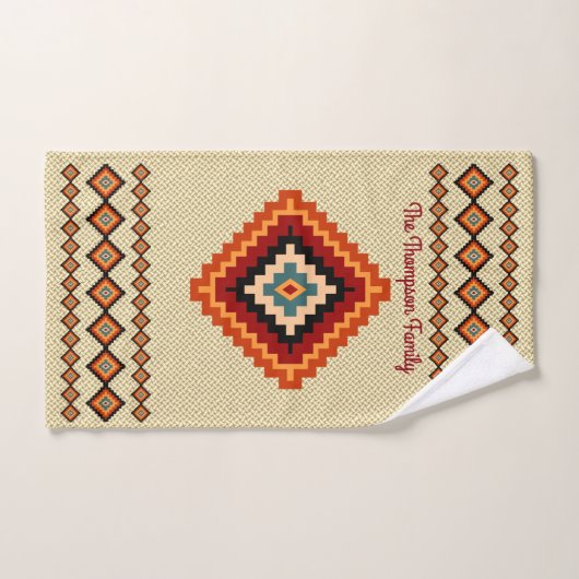 Roemeense Folk Art - Etnische patronen Bad Handdoek (Handdoek)