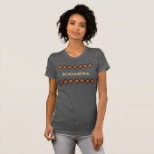 Roemeense Folk Motifs T-shirt (Voorkant volledig)