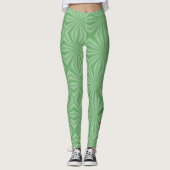 Roemeense Ierse vlaggen Shamrock personaliseren Leggings (Voorkant)