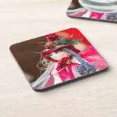 Roemeense kerst bier onderzetter (Linkerzijde)