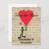  roemeense kikker met uitzondering van de datum aankondigingskaart (Voorkant / Achterkant)