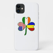 Roemeense Klaver Case-Mate iPhone Case (Achterkant)