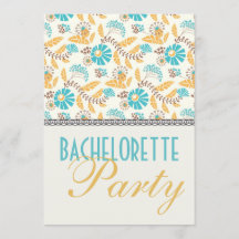 roemeense krant floral gold bachelorette