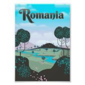 Roemeense landschapsposter foto afdruk (Voorkant)