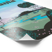 Roemeense  landschapsposter foto afdruk (Hoek)