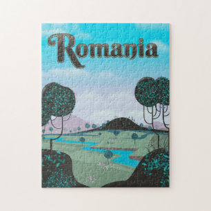 Roemeense landschapsposter legpuzzel