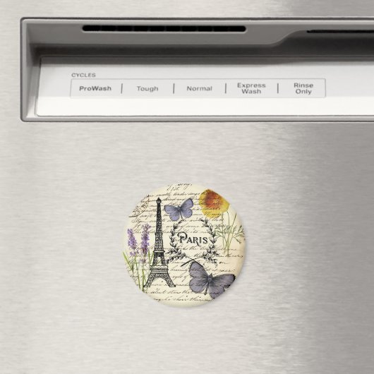 roemeense landschapsprietjes parijs eiffeltoren magneet (Insitu (Vaatwasser))