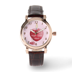 roemeense liefdeshars rode kaars horloge
