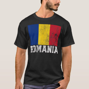 Roemeense Mannen voor de vlag van het thuisland So T-shirt