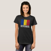 Roemeense Mannen voor de vlag van het thuisland So T-shirt (Voorkant volledig)