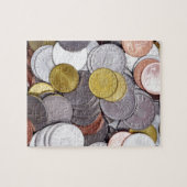 Roemeense muntstukken legpuzzel (Horizontaal)