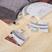 Roemeense muntstukken legpuzzel (Zijkant)