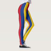 Roemeense nationale vlag Verticaal gestreept Leggings (Rechts)
