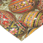 Roemeense paaseieren korte tafelloper (Hoek)