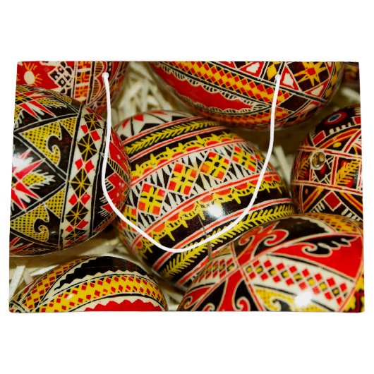Roemeense paaseieren large cadeautasje (Voorkant)
