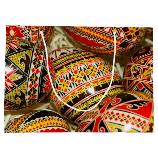 Roemeense paaseieren large cadeautasje (Achterkant)