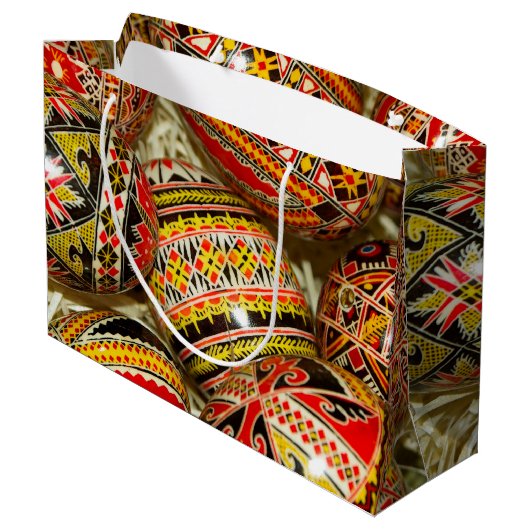 Roemeense paaseieren large cadeautasje (Achterkant Gekanteld)