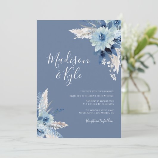 roemeense pampas kaart (Staand voorkant)