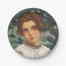 Roemeense peesvrouw (door Stefan Dimitrescu)