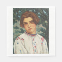 Roemeense peesvrouw (door Stefan Dimitrescu)