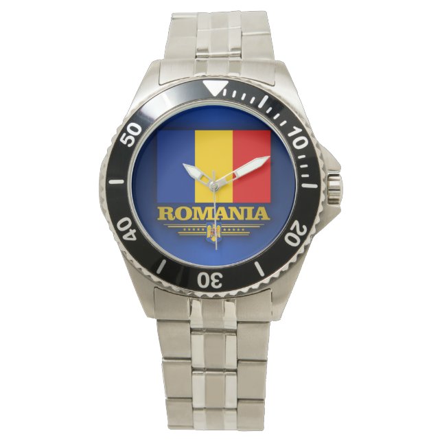 Roemeense Pride Horloge (Voorkant)