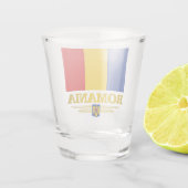 Roemeense Pride Shot Glas (Achterkant)