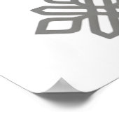 Roemeense roots folk kostuum traditionele kleding poster (Hoek)