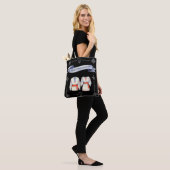 Roemeense roots folk kostuum traditionele kleding tote bag (Op model)
