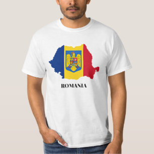 Roemeense silhouet t-shirt