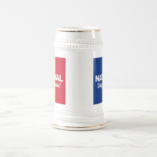 Roemeense staatsvlag bierpul (Center)