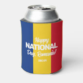 Roemeense staatsvlag blikjeskoeler (Blikje Achterkant)