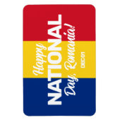 Roemeense staatsvlag magneet (Verticaal)