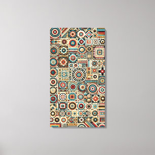 roemeense stijl canvas afdruk